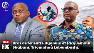 RDC: Bras de fer entre Kyabula et Jacquemain Shabani. Triomphe à Lubumbashi