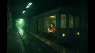 Urban Decay & Lo-fi Echoes 🚧 | Chill Beats from an Abandoned Subway