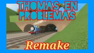 Thomas en problemas. Blue train with friends remake.