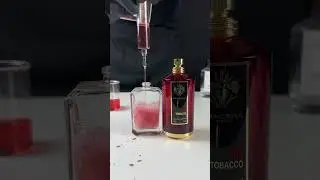 MAKING RED ❤️ TOBACCO FLAVOUR AVAILABLE HERE #viral #perfume #shorts #short