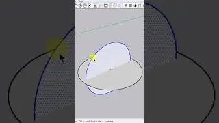 Полупустая сфера в SketchUp || Полное руководство #sketchup