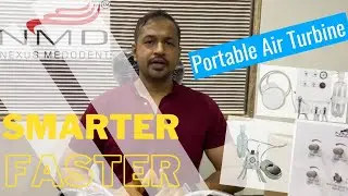 Dental Portable Air Turbine Unit by Nexus Medodent (NMD) Air & Water Control Unit Clinical  #dental