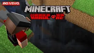 🔴 sou LOUCA e DECOREI uma RAVINA no Minecraft HARDCORE