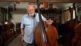 *SOLD* Giovanni Dollenz, Trieste, c.1850 Double Bass: played by Thomas Martin *SOLD*
