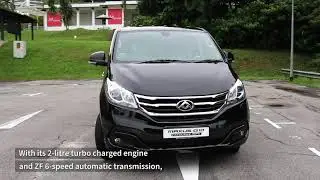 Maxus G10 Executive MPV feature highlights