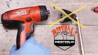 How to remove stubborn Hilti drill chuck replacement removal broken