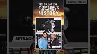 The Greatest Comebacks In Cricket History Part 1 #cricketvibes #crickethistory #comeback #greatest