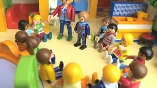 Playmobil Film deutsch - LINUS ERSTER TAG IN DER KITA - PlaymoGeschichten - Kinderserie
