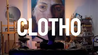 CLOTHO - oil painting process