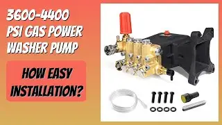 REVIEW (2025): 3600-4400 PSI Gas Power Washer Pump. Features