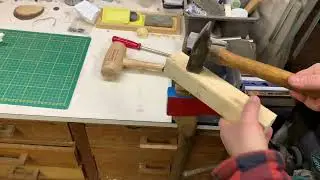De bijl #2 Bijl monteren met gekookte lijnolie en steel vervangen