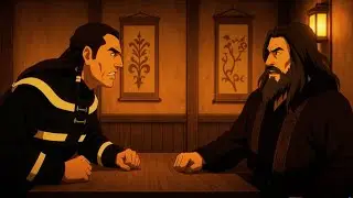 I created an Unalaq and Zaheer conversation with AI.