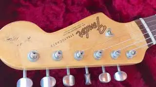 펜더 아메리칸 60 빈티지 리이슈 헤비 레릭 에이지드 화이트 FENDER AMERICAN 60 VINTAGE REISSUE HEAVY RELIC AGED WHITE#빈티지 #펜더