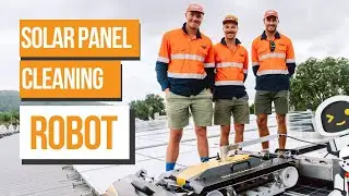 New Zealand's First Solar Panel Cleaning Robot - The Future of Solar Maintenance