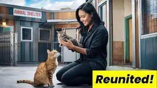 Family Went To Shelter To Choose New Cat For Their Son But Found Their Lost One Instead