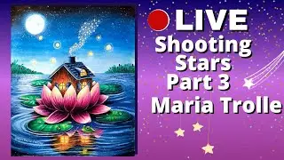 🔴 LIVE : Shooting Stars Lilipads Nénuphars Part 3  - Maria Trolle - Stjarnfall