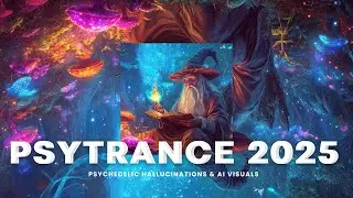 Psytrance 2025 🚀 Progressive Mix | Psychedelic Hallucinations & AI Visuals