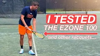 Тестирование 5 ракеток | Yonex Ezone 100, Bolt, Technifibre TF-X1 285/300 | Поиск новой ракетки. Часть 1