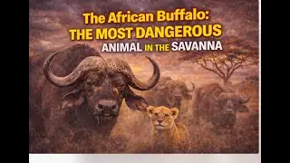 The African Buffalo: The Most Dangerous Animal in the Savanna