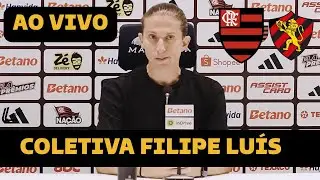 COLETIVA FILIPE LU&Iacute;S AO VIVO - FLAMENGO 5 X 1 SPORT - BRASILEIR&Atilde;O 2025 - VEJA A ENTREVISTA COLETIVA
