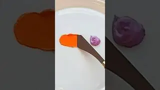 Смешивание цветов 2 цвета #смешиваниецветов #цвета #цвет
