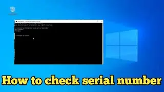 How to check laptop or pc serial number
