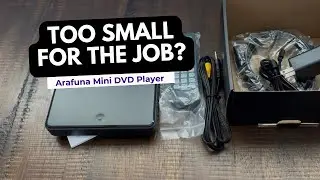 This Mini DVD Player Plays EVERYTHING 📀😮 | ARAFUNA All-Region Review