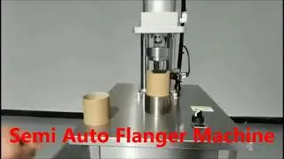 Paper /Metal Can Flanger Machine,Flanging Machine for Paper Tube ,Flanging and Forming Machine