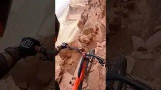 Moab Portal tech section. #mtb #mountainbike