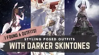 Love Nikki - 6 Posed Outfits to Style Dark Makeups With!