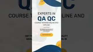 QA QC Course Training for Civil Engineers in Hyderabad- Best QA QC Course Institute in Hyderabad