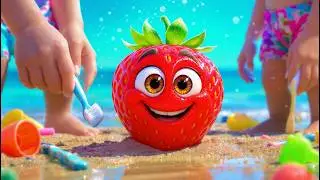 Beach Day Is Over 🍓🪥 Healthy Habit for Kids