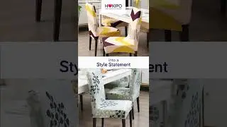 Hokipo Slip Chair Covers for the most stylish houses. #hokipo #chaircover