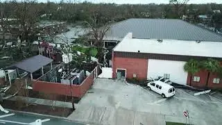 DRONE VIDEO: Hurricane Michael damage