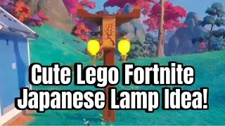Lego Fortnite Japanese Lamp Idea #legofortnite #legoninjago #legofortniteodyssey #fortnite #lego