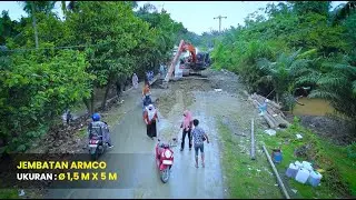 PROSES PERBAIKAN JEMBATAN SIMPANG GUDANG