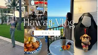 【Hawaii vlog②】ハレクラニのルームツアー🏨とオーキッズ朝食🥞そして念願のエルメスからお呼び出し😭✨