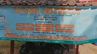 IWUNG HOTSPOT || Jaringan wifi tercepat. #cepatkerja #lancarjaya #wifi