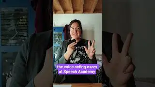 a rundown of the voice acting exam after one year @speechacademyschweiz