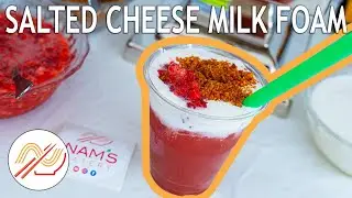🧋 Salted Cream Cheese Milk Foam Recipe for Boba Tea, Thai Tea, Cheese Milk Tea | NaminalStyle
