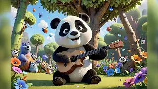The Panda Who Played the Piano 🐼🎹 | Fun Kids Story | Learn Animals and Music