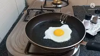 How to make half boiled egg omelette !?