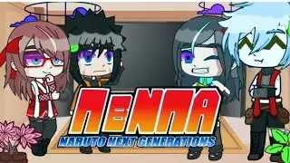 Menma Naruto next Generations Reacciona a mi AU + Mitsuki ambu 😊😁