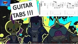 BRAWL-STARS: Bad Randoms- We Won't Cooperate! (TABS-Guitar cover)