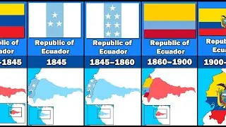 Evolution of The Ecuadorian Flag and Territory