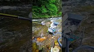 GoldenShark MAXXX 300 Highbanker #goldprospecting #oro #goldwaschen #złoto #pasja