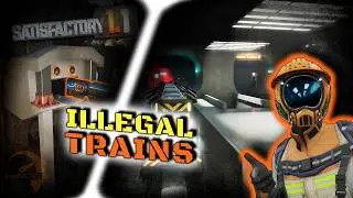 Illegal Underground Trains in Satisfactory