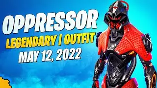 Fortnite LEGENDARY Oppressor Skin May 12, 2022 Item Shop