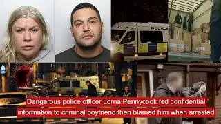Dangerous police officer Lorna Pennycook fed confidential information to criminal boyfriend