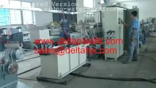 2 CAVITIES EXTRUSION PP STRAP MAKING MACHINE